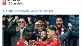 Kepergian Mane berarti berakhir pula trio penyerang maut Liverpool yang amat ditakuti ini. Foto: Instagram