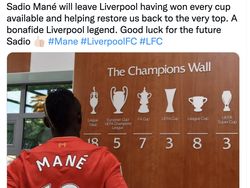 Sadio Mane Tinggalkan Liverpool, Netizen Tulis Pesan Menyentuh