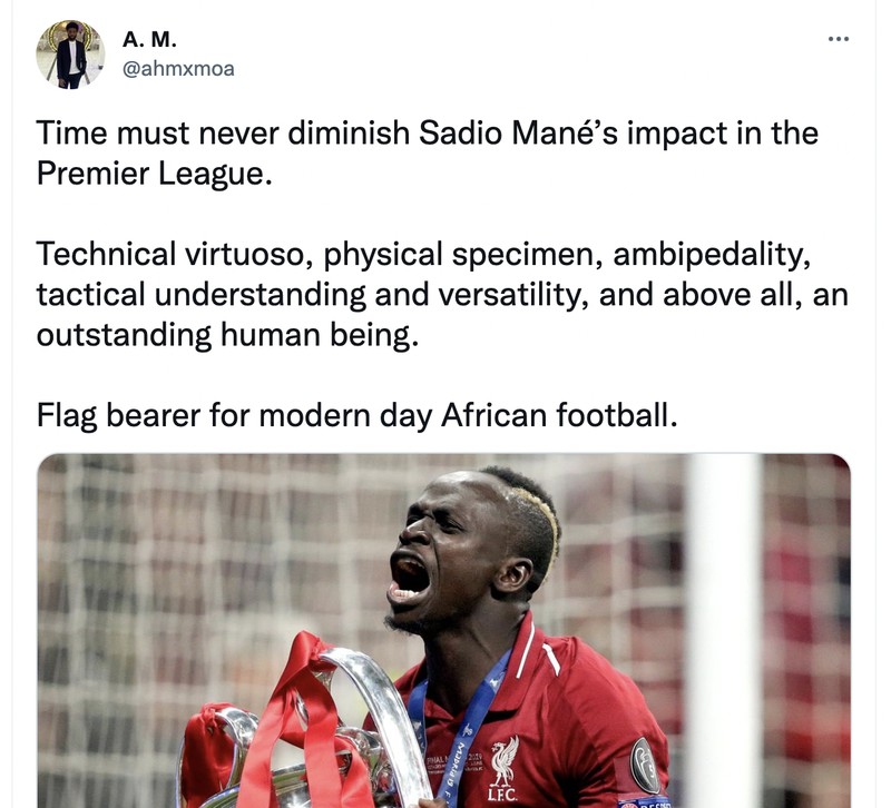 Meme Sadio Mane