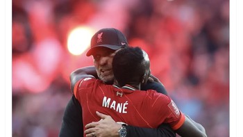 Terima kasih Sadio Mane, pemain hebat Liverpool dan Liga Inggris. Foto: Instagram