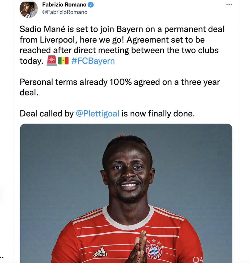 Meme Sadio Mane