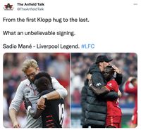 Sadio Mane Tinggalkan Liverpool, Netizen Tulis Pesan Menyentuh