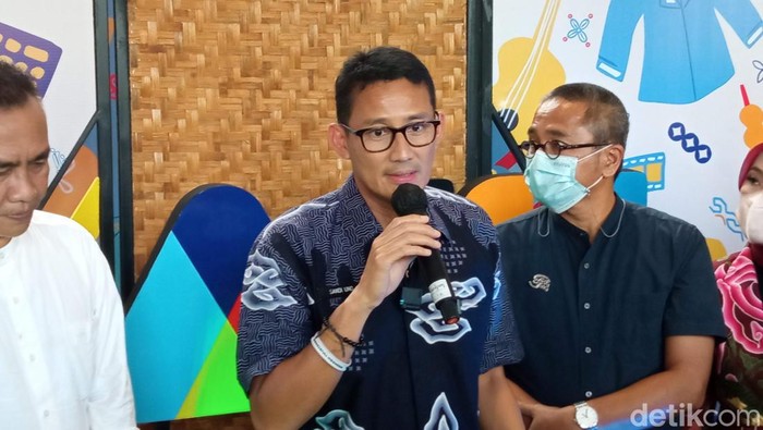 Menparekraf Sandiaga Uno.