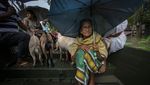 Potret Evakuasi Korban Banjir Dahsyat di Bangladesh-India