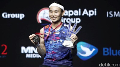 Semringahnya Tai Tzu Ying Juara Tunggal Putri Indonesia Open 2022