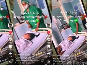 Viral Wanita Nyanyi Merdu Sambil Nge-fly Habis Operasi, Rupanya Gegara Parno