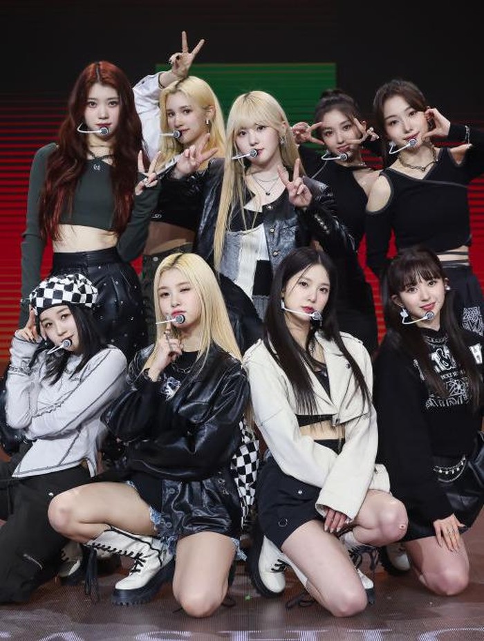 SEOUL, SOUTH KOREA - MARCH 10: In this image released on March 18, Shen Xiaoting, Huening Bahiyyih, Kim Chaehyun, Kang Ye-seo, Seo Youngeun, Ezaki Hikaru, Kim Dayeon, Choi Yu-jin, Sakamoto Mashiro from Kep1er (K-pop idol group) are in the prerecorded opening show of Seoul Fashion Week 2022 AW on March 10, 2022 in Seoul, South Korea. (Photo by Justin Shin/Getty Images)