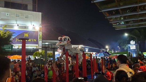 Barongsai Night yang ada di Pekan Raya Jakarta 2022.