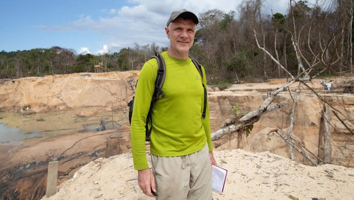 Dom Phillips hilang saat melakukan penelitian untuk bukunya di hutan Amazon, Brasil. (Getty Images)