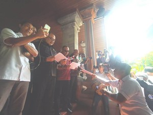 FKPP-Alumni SMA Bali Mandara Serahkan Hasil Kajian ke DPRD
