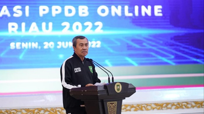 Gubernur Riau Syamsuar.