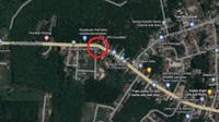 Tiga orang meninggal dua dalam insiden tabrakan maut antara Bus PMH dengan Bus PMS di Jalan Lintas Sumatera (Jalinsum) tepatnya di Desa Asam Jawa, Kecamatan Torgamba, Labuhanbatu Selatan (Labusel). Saksi mata di lokasi menyebut, kecelakaan maut itu diduga terjadi karena kelalaian sopir. Dok. Google Maps  