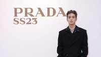 Jaehyun dan Song Kang hadir sebagai representasi Korea. Foto: Getty Images for Prada/Vittorio Zunino Celotto