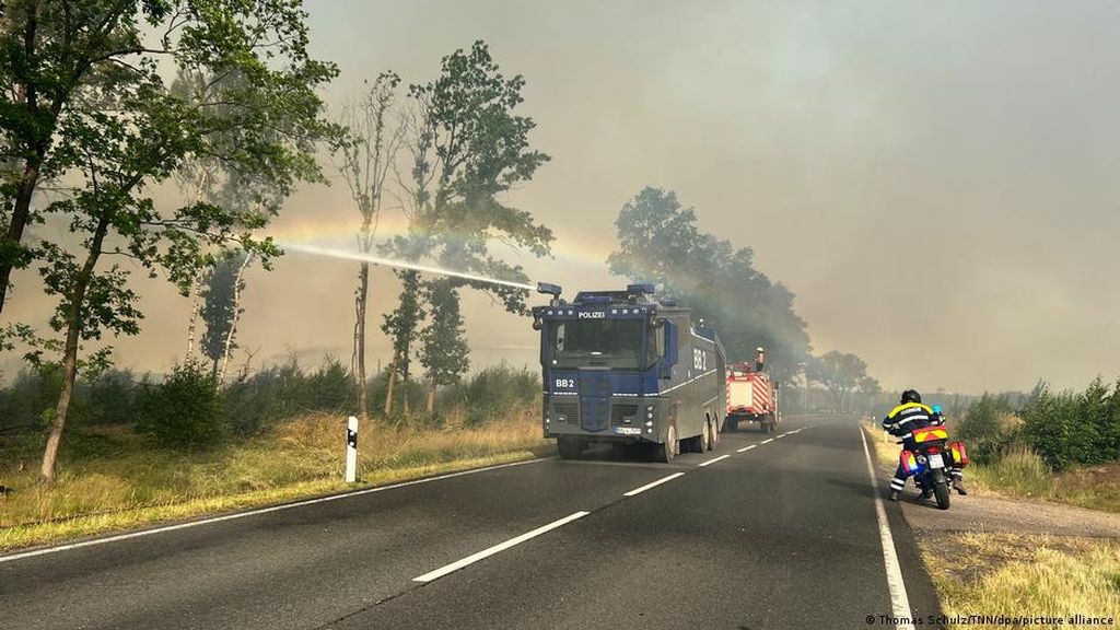 Kebakaran Hutan Paksa Jerman, Yunani dan Spanyol Evakuasi Warga