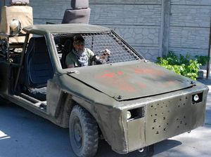 Mobil Reli Disulap Jadi Kendaraan Perang di Ukraina, Sangar !