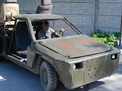 Mobil Reli Disulap Jadi Kendaraan Perang di Ukraina, Sangar !