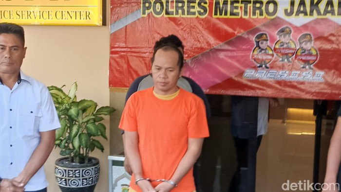 Pelaku pencurian motor (Wldan Noviansyah/detikcom)