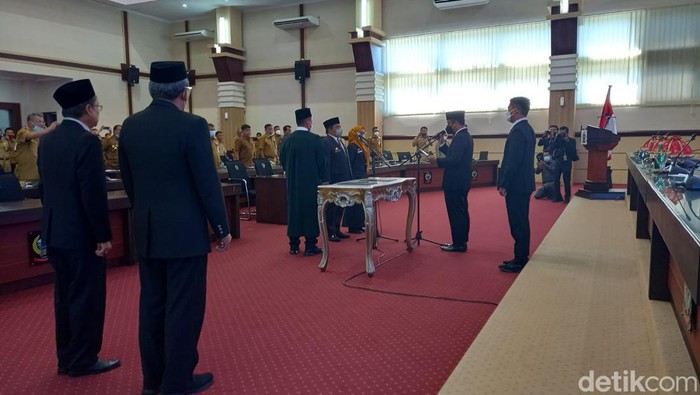 Pelantikan pejabat eselon II lingkup Pemprov Sulsel