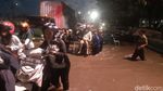 Penampakan Banjir Rob di Pelabuhan Semarang Sore Ini
