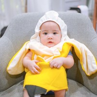 Kalau pisangnya seperti ini jadi nggak tega juga deh makannya. Benar-benar lucu dan menggemaskan bikin pengin cubit.  Foto: Instagram/@raffinagita1717