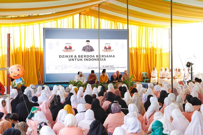Relawan di Lampung Gelar Doa Bersama Dukung Ganjar Nyapres 2024