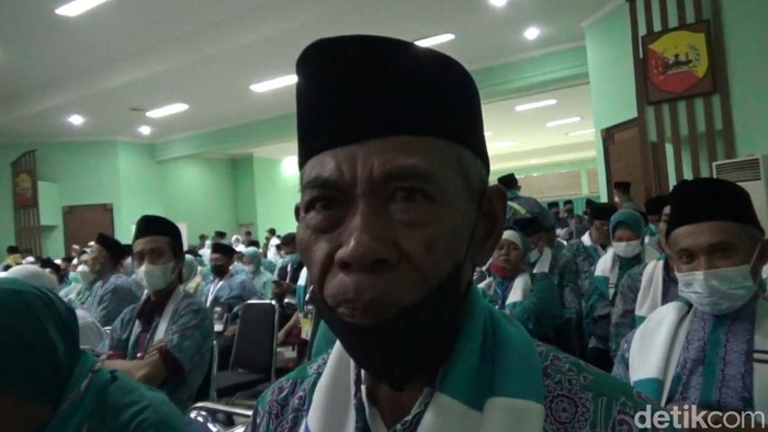 Rukmana (65) calon jemaah haji asal Kabupaten Bandung Barat
