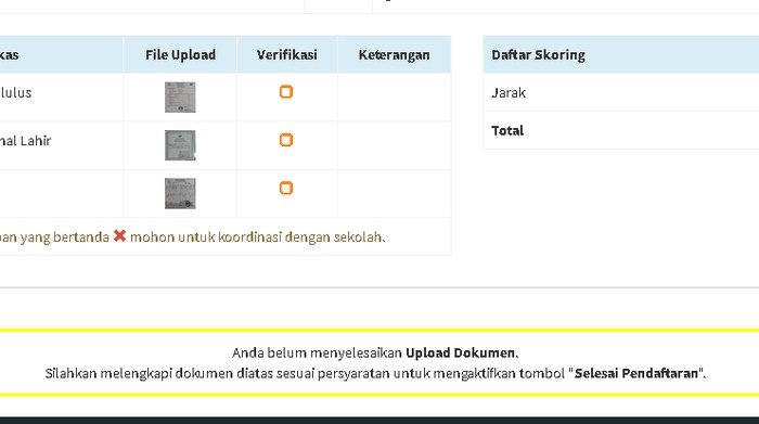 Salah seorang siswa salah daftar jalur PPDB Sulsel 2022. (dok. Istimewa)