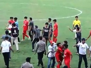 Laga Jombang vs Kota Malang di Porprov Jatim Diwarnai Adu Pukul Pemain