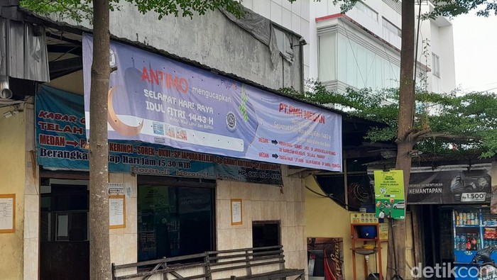 Suasana loket PMH di Kota Medan (foto: Aldi/detikSumut)