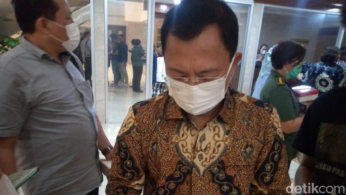 Terawan Agus Putranto Terawan Agus Putranto di Gedung DPR, Senin (20/6/2022)