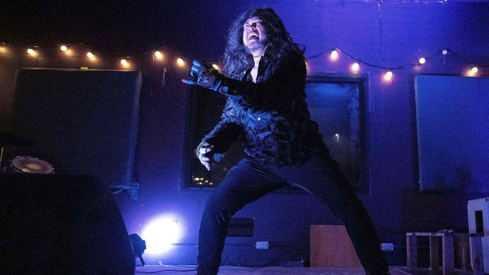 THAILAND-ENTERTAINMENT-AIR GUITAR-OFFBEAT This photograph taken on June 18, 2022 shows