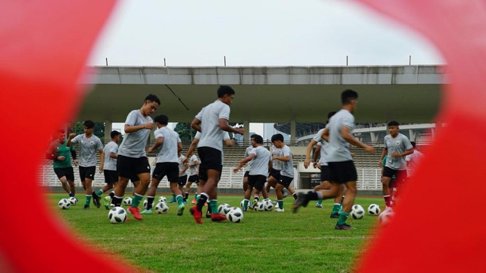 Timnas Indonesia U-19 melakukan pemusatan latihan menjelang Piala AFF U-19 2022.