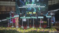 Ini momen saat Anies meresmikan 22 nama jalan di Jakarta.