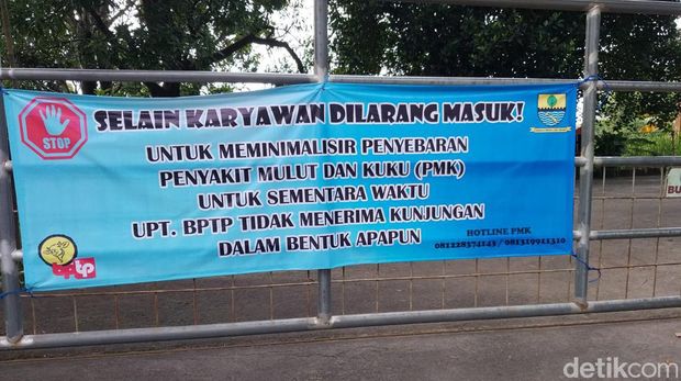 UPT BPTP Kota Cirebon menerapkan lockdown