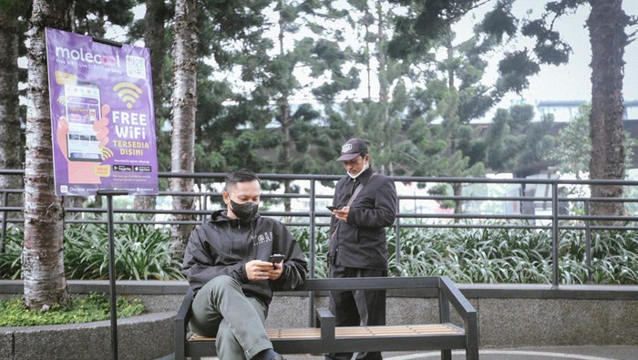 Wifi di Taman Kota Bandung