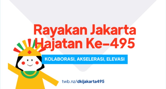 Twibbon HUT Jakarta 2022 bisa digunakan jelang peringatan ulang tahun Jakarta. HUT Jakarta diperingati pada tanggal 22 Juni setiap tahunnya.