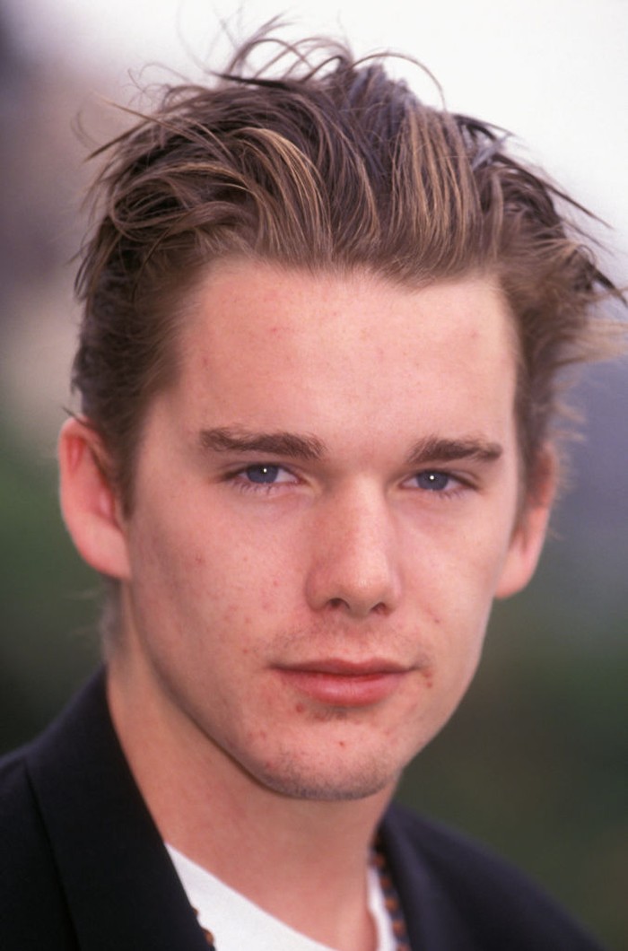 956670416 Portrait de Ethan Hawke au Festival du CinΓ©ma AmΓ©ricain de Deauville en septembre 1991, France. (Photo by GARCIA/PICOT/Gamma-Rapho via Getty Images)