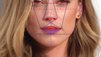 Seperti terlihat dalam gambar, mata, alis, hidung, bibir, dagu, rahang, dan bentuk wajahnya diukur, dan 12 titik penanda utama wajah dianalisis. Hasil akurasinya mencapai 91,85% terhadap rumus Greek Golden Ratio of Beauty Phi yang memakai rasio 1,618. Orang Yunani meyakini bahwa rasio terjadi di mana-mana di alam, dan rasio ini dianggap memegang formula rahasia wajah paling cantik di dunia. Foto: Dr Julian De Silva