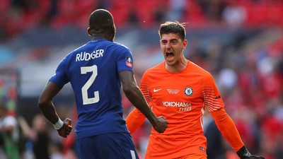 Menanti Duet Tembok Kukuh Real Madrid: Ruediger dan Courtois