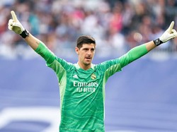 Thibaut Courtois bergabung dengan Real Madrid dari Chelsea pada 2018. Pria asal Belgia itu telah membuat 190 penampilan di semua kompetisi untuk raksasa LaLiga tersebut. Foto: (Getty Images)