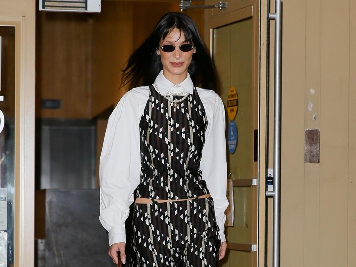 Bella Hadid NEW YORK NY - JUNE 7: Bella Hadid is seen leaving her apartment on June 7, 2022 in New York, New York. (Photo by MEGA/GC Images)