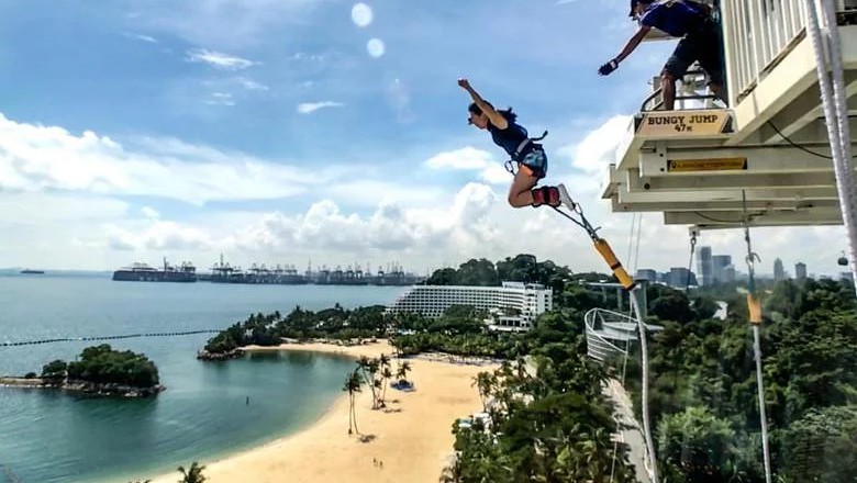 Bungee Jumping AJ Hackett Sentosa Park Bungee Jumping AJ Hackett Sentosa Park