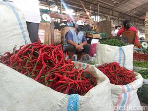 Harga Cabai Merah Besar di Denpasar Naik Sore Ini, Cek Rinciannya