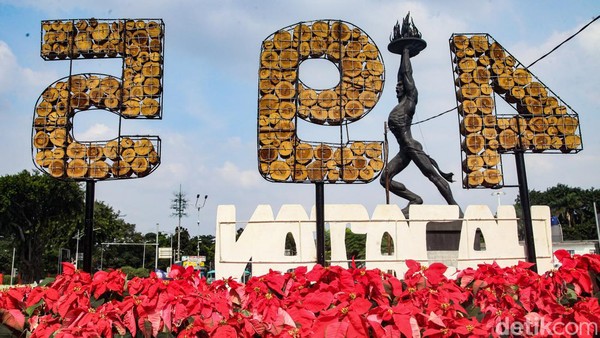 Semarak HUT ke-495 Jakarta di Landmark Ibu Kota
