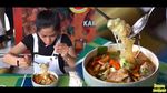 Nampol! Ini Momen Farida Nurhan Makan Mie Jebew hingga Sambal Setan Super Pedas