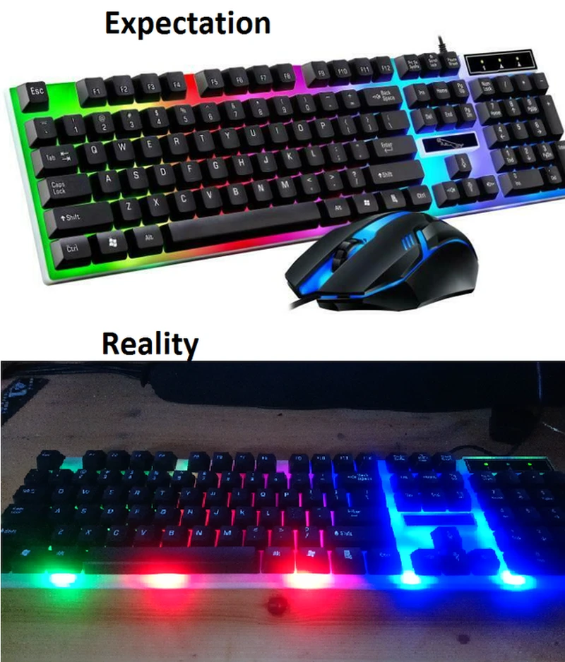 Foto ekspektasi vs realita