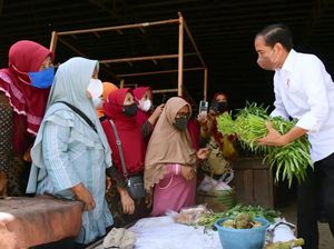 Jokowi Ulang Tahun, Ini 10 Momennya Saat Blusukan di Pasar