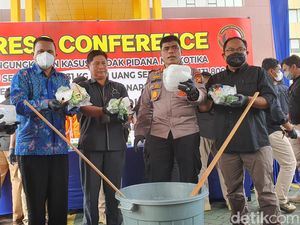 Polda Riau Tangkap 17 Mafia Narkoba, Sita 48 Kg Sabu