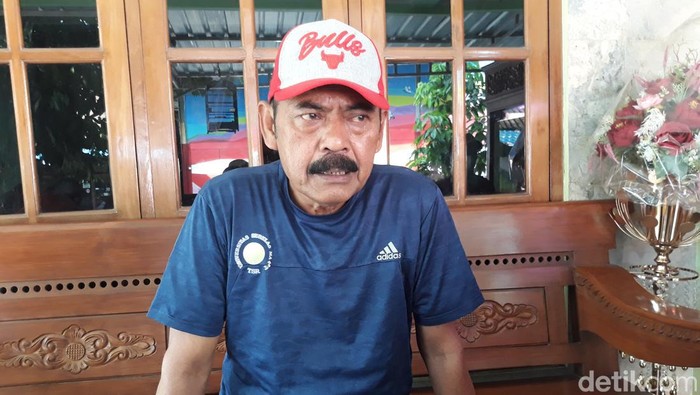 Ketua DPC PDIP Solo FX Rudy di kediamannya Pucang Sawit, Jebres, Solo, Selasa (21/6/2022).