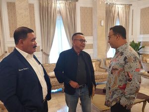 Elite NasDem Temui Anies Baswedan, M Taufik Turut Hadir